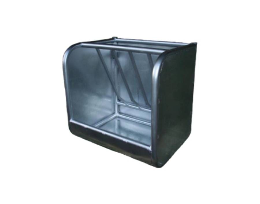 5' Pasture Feeder in use with livestock - Feeders by Rugged Ranch