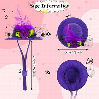 Fancy Hats Blue & Black (2 Pack) close-up detail - Chick Outfitters by Rugged Ranch