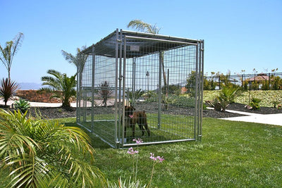 Omaha Chicken Coop Black/White side view - Wood Coops by Rugged Ranch