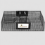 Rugged Ranch Ratinator multi-catch rat trap, front view on light grey background