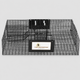 Rugged Ranch Ratinator multi-catch rat trap, front view on light grey background