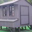 Amish Style Coop 4' x 6'