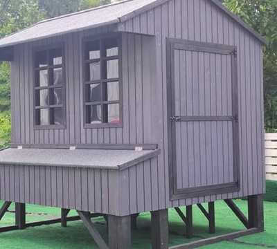 Amish Style Coop 4' x 6'