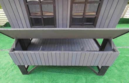 Amish Style Coop 4' x 6'