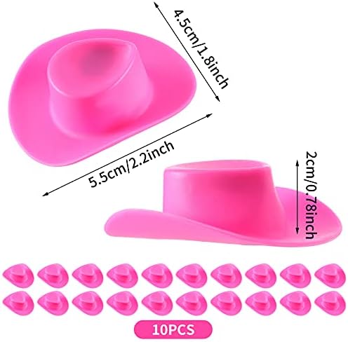Cowboy Hats Pink & Teal (2 Pack) in use lifestyle - Chick Outfitters by Rugged Ranch