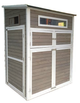 Rugged Ranch Chalet Wood Coop Only, closed view
