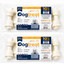 Pack of 2 Small Dog Rawhide Bones Bulk Pack of 6 Natural Rawhide Protein Treats Knot Bones