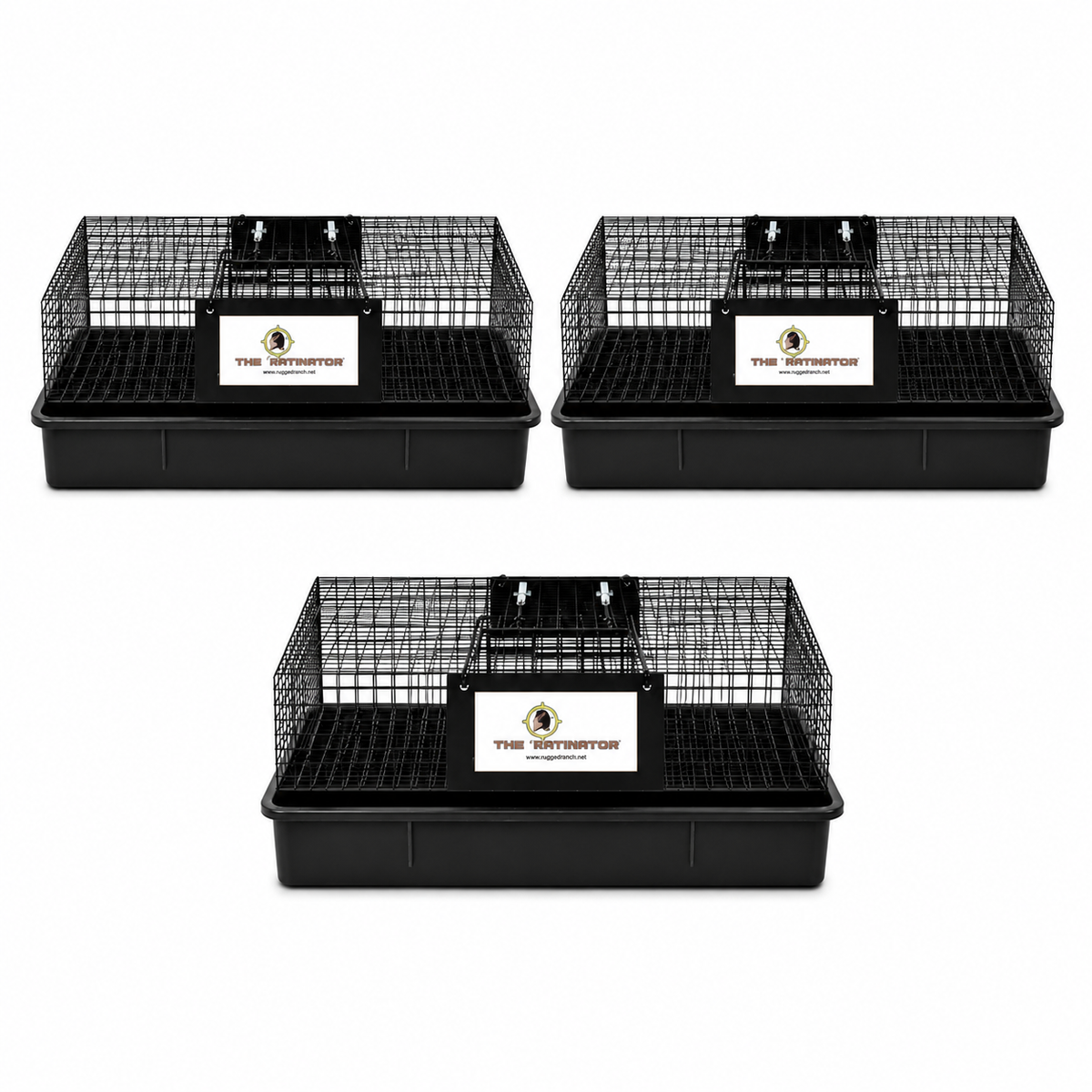 Ratinator Multi-Catch Rat Trap With Basin