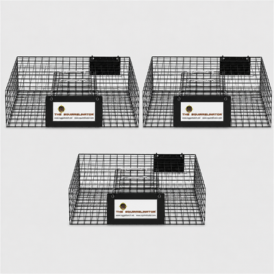 Squirrelinator Multi-Catch Squirrel Trap Pack of 3