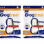 Pack of 2 Dog Rawhide Natural Rawhide Protein Treats Knot Bone Chews