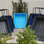 Easy Dump 11 CF Cart (Flat Free Tires) side view - Carts by Rugged Ranch