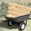 Easy Dump 11 CF Cart (Flat Free Tires) close-up detail of flat free tires - Carts by Rugged Ranch