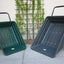 Easy Dump 11 CF Cart (Flat Free Tires) in use in a garden setting - Carts by Rugged Ranch