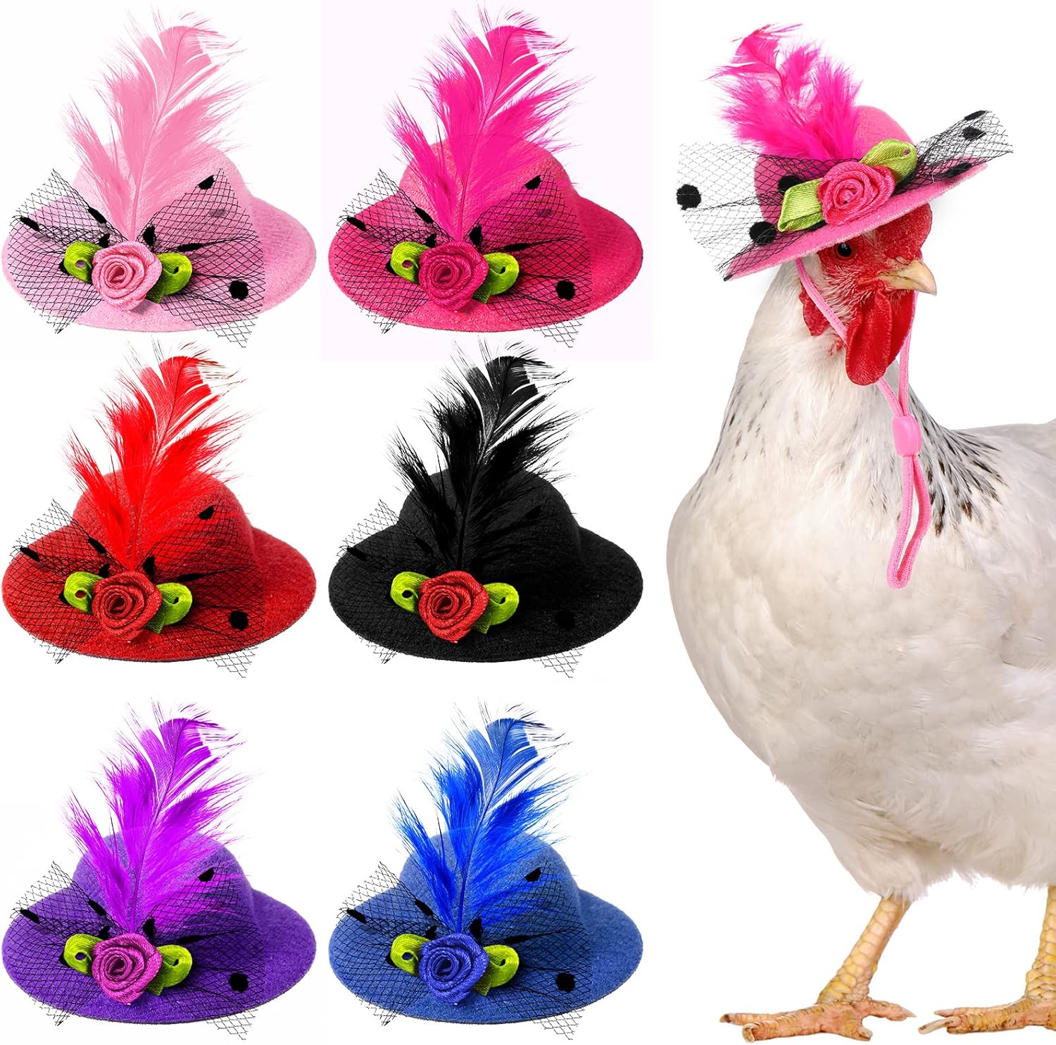 Fancy Hats Blue & Black (2 Pack) lifestyle in use - Chick Outfitters by Rugged Ranch