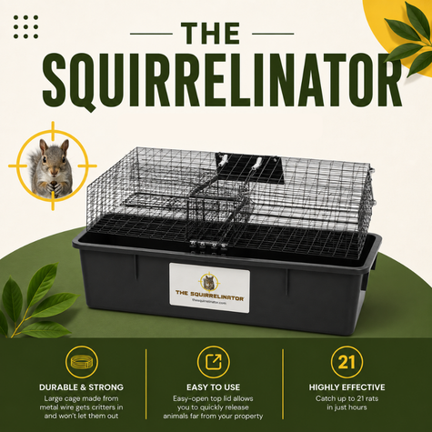 Squirrelinator Multi-Catch Squirrel Trap