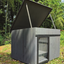 XL Dog House Grey/Black