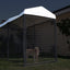 A Frame Top 5' x 10' front view - Kennel Accessories by Rugged Ranch