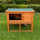 Rugged Ranch Bunny Cottage 2-Story rabbit hutch