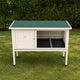 Rugged Ranch Bunny Bungalow Deluxe rabbit hutch