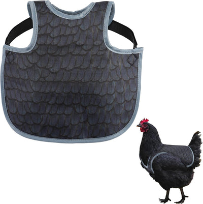Chicken Saddle Denim front view - Chick Outfitters by Rugged Ranch