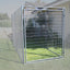 Durango Extra Gate Galvanized front view - Dog Kennels by Rugged Ranch