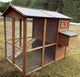 Fontana Chicken Coop front view - Wood Coops by Rugged Ranch