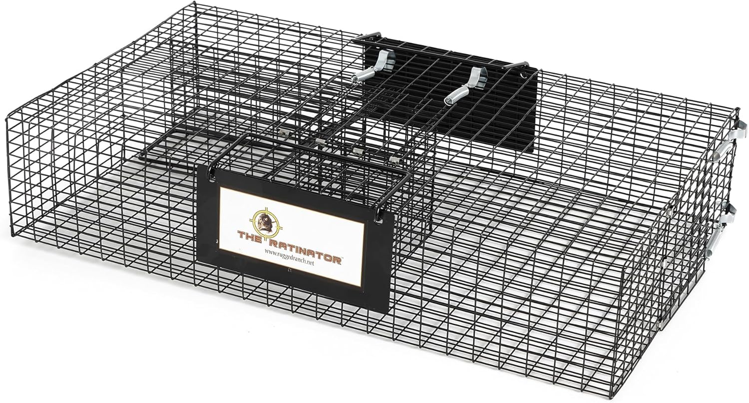 Ratinator product photo - Humane Multi-Catch Live Rat Trap by Rugged Ranch