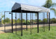 Tucson 2.0 Kennel 4' x 8' x 6' front view - Dog Kennels by Rugged Ranch