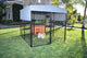 Universal Walk-In Pen Extension Kit front view - Metal Coops by Rugged Ranch