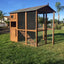 Universal Welded Wire Pen Extension Kit front view - Metal Coops by Rugged Ranch