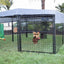 Universal Welded Wire Pen lifestyle setting - Metal Coops by Rugged Ranch